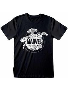 Футболка Comics Characters T-Shirt черного цвета Marvel