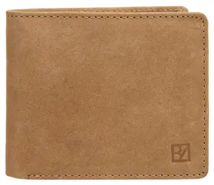 Кошелек BODENSCHATZ "БИКОЛОР", натуральная кожа, цвет Cognac