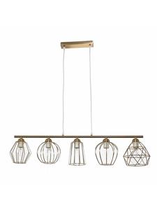 Подвесной светильник (Д)97 x (Г)90 см из латуни Licht-Erlebnisse