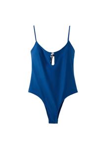 MANGO Купальник-бралетт в цвете Royal Blue