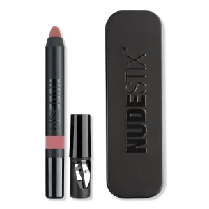 Интенсивный матовый карандаш для губ и щек NUDESTIX, Pixi (neutral nude pink)