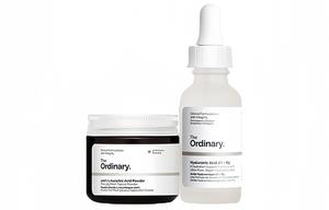 Набор для ухода за кожей b5 с осветляющей сывороткой и порошком vc увлажняющий успокаивающий 30мл+20г The Ordinary