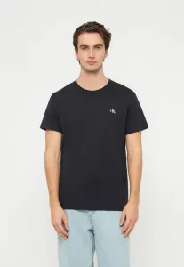 Набор из 3 базовых футболок с монологом Calvin Klein Jeans, Bright White/Black/Night Sky