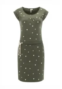 Платье penelope hearts из джерси Ragwear, Dark Olive