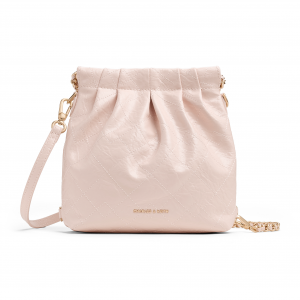 Рюкзак из искусственной кожи, маленький, женский, разноцветный Charles&Keith, soft розовый светлый розовый