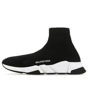 Кроссовки speed high-top black Balenciaga, черный