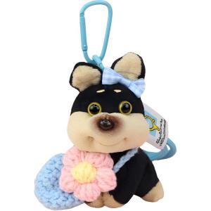 Корейский стиль пасторальный стиль корейский стиль плюшевые подвески пчелы собаки высота 11см Whoops, розовый