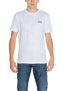 Футболка мужская EA7 хлопковая, белый