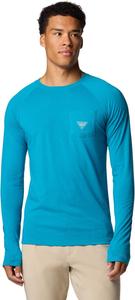 Columbia мужская футболка PFG Uncharted Neps с длинным рукавом, Blue Echo