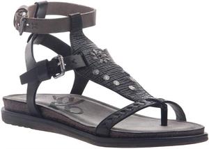 Women's Stargaze Flat Sandal In Black OTBT