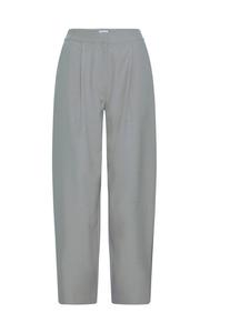 ICHI Брюки с мешковатым кроем и плиссировкой 'IHFava' в сером цвете