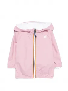 Толстовка на молнии с капюшоном K Way Kids, розовый