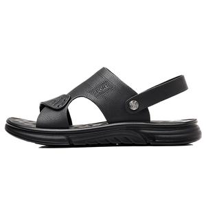 EGCHI Пляжные шлепанцы мужские черные