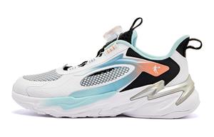 QIAODAN Кроссовки детские с низким верхом, противоскользящие, износостойкие, белые, черные, подростковые