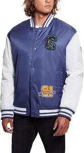 Куртка-бомбер GUESS Tyler для мужчин, Sharp Navy/Wht Blocking