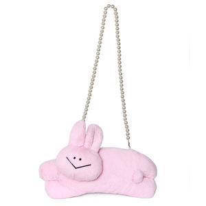 Мягкая жемчужная кроличья сумка кукла IIF