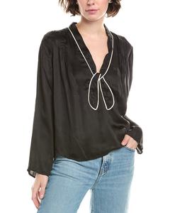 Великий топ с бантом THE GREAT, черный