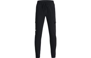 Детские трикотажные спортивные штаны Under Armour, цвет Black