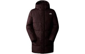 Пуховик мужской коричневый The North Face, коричневый