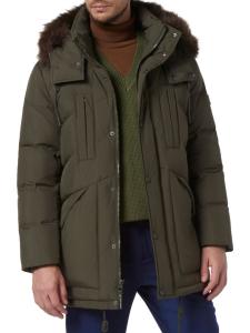 Парка с отделкой из искусственного меха Tremont Andrew Marc, цвет Forest