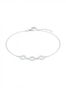 Amor Браслет из серебра 925 пробы, покрытый родием