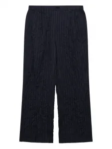 Брюки в тонкую полоску Simkhai, черный