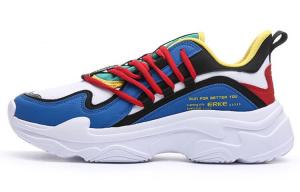 Мужские кроссовки Lifestyle с низким верхом, белый/синий Erke