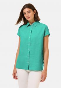Блузка на пуговицах Cecil, зеленый