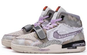 Женские баскетбольные кроссовки Jordan Legacy 312 Vintage, Light Gray