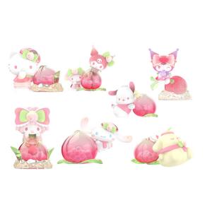 TOP TOY Слепой бокс Sanrio Family Fresh Look Peach Garden, одиночный мистический бокс/полный бокс 6 шт