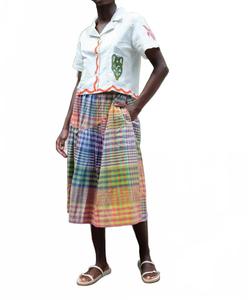 Рубашка Arlo с короткими рукавами и принтом «керамика» Rujuta Sheth, Pottery Print