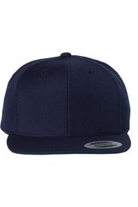 Кепка с плоским козырьком YP Classics Snapback, темно-синий