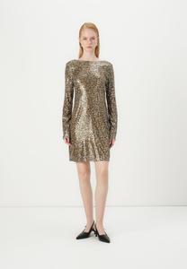 Платье Vero Moda VMHANYA SHORT DRESS, Silver Coloured/Beige