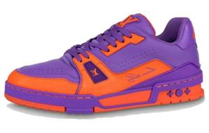 LOUIS VUITTON Низкие кроссовки для скейтбординга, мужские, фиолетовые