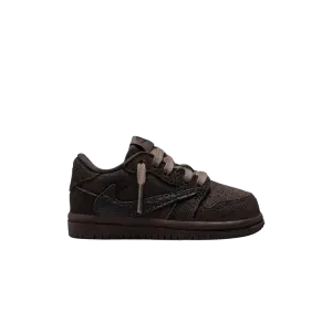 Кроссовки Air Jordan Travis Scott x Air Jordan 1 Retro Low OG SP TD Velvet Brown, коричневый
