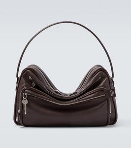 Сумка через плечо из кожи Camero Acne Studios, Chocolate Brown