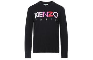 Свитер женский Kenzo Letter Logo, черный