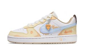 Детские скейтерские кроссовки Court Borough для младших школьников Nike, светло-желтый