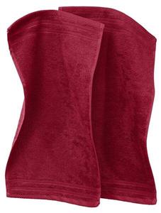 Гостевое полотенце Erwin Müller 2er-Pack 108615, 30x1x50 см цвет weinrot