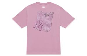 MLB Футболка New York Yankees SS25 унисекс с принтом по всей поверхности pink