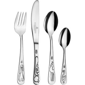 Picard & Wielpütz Солинген детский столовый прибор 5991 Животные Picard & Wielpütz Solingen, серебристый