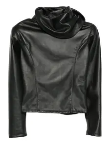 Блузка с воротником-хомутом Almaz, черный