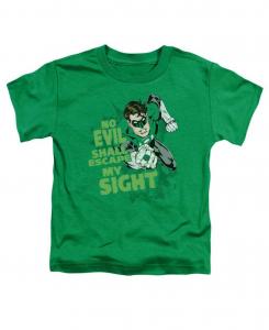Детская футболка с коротким рукавом "No Evil" для девочек Green Lantern, Medium green