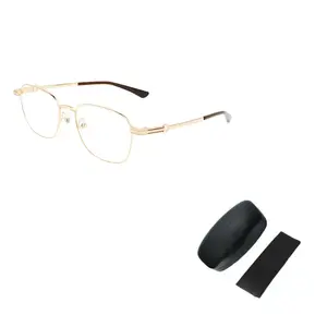 Ferragamo Титановые квадратные очки унисекс, 717