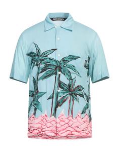 Рубашка Palm Angels, голубой