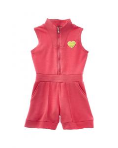 Комбинезон Scotch & Soda S&S Tennis Group с застежкой-молнией 1/2, розовый