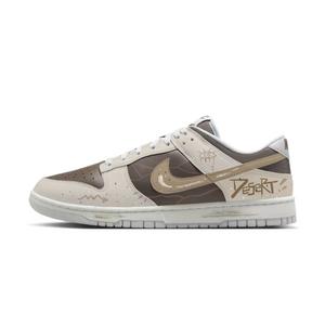 Nike кроссовки для скейтбординга Dunk Abrasion Resistant низкие унисекс beige brown