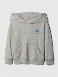 Пуловер с капюшоном GAP Hoodie, серый