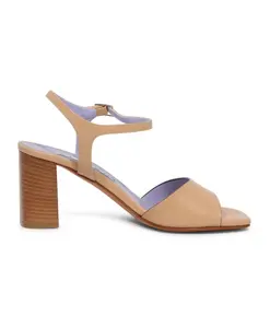 Модные бежевые сандалии, изготовленные в Италии. Albano, бежевый