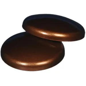 Декоративный магнит Liedeco (2 шт. в упаковке), для металлических поверхностей, цвет rostbraun